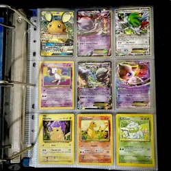 Huge Binder Collection Lot of 170+ Pokemon Card Mixed EX SV Holo Wotc Mewtwo - Image 1