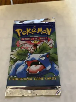 Pokemon Trading cards. Sealed package containing 11 cards. - Image 1
