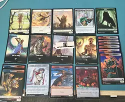 Sets of 20 Tokens MTG NM Assorted Magic The Gathering Cards packs lots bulks - Image 1