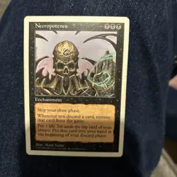 Necropotence 5th Edition MTG CARD Fifth Edition 5ED Magic The Gathering - Image 1