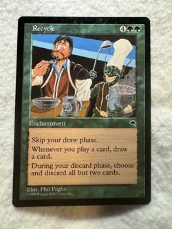 MTG - Recycle - Tempest - NM - Free Shipping! - Image 1