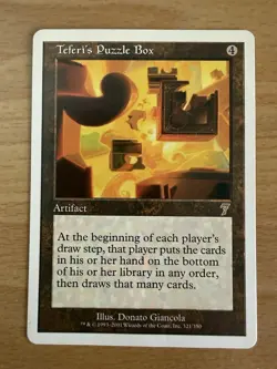 Mtg Teferi's Puzzle Box 7th Edition - Image 1