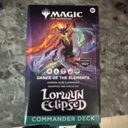 Magic The Gathering Lorwyn Eclipsed Commander Deck Dance of the Elements - Image 1