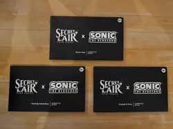 Magic MTG Secret Lair x Sonic The Hedgehog: Complete Rainbow Foil Set | NEW - Image 1