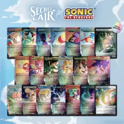 Magic MTG Secret Lair x Sonic The Hedgehog: Complete Rainbow Foil Set | NEW - Image 3