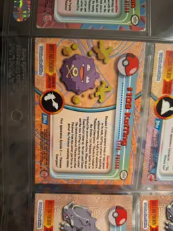 1999 Pokemon Topps Koffing #109 Blue Logo TV Animation Edition Vintage Card - Image 2