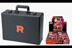 Pokemon Glory of Team Rocket Attache Case Briefcase with sv10 Booster Box Sealed - Image 3