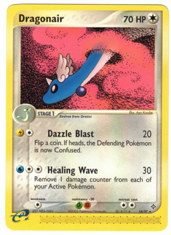 Dragonair 14/97 EX Dragon Regular Rare Pokemon Card - Image 1
