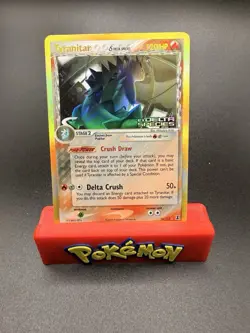 Tyranitar 16/113 STAMPED EX Delta Species Reverse Holo Rare Pokemon TCG - Image 1
