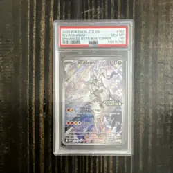 Pokemon TCG N's Reshiram Journey Together Box Topper PSA 10 Holo #167 - Image 1