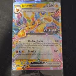 Pokemon Jolteon ex Promo 030/131 Prismatic Evolutions stamped factory sealed - Image 1