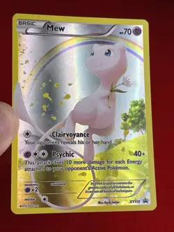 Mew XY110 BLACK STAR Promo Holo Pokemon ⭐NM⭐ - Image 4