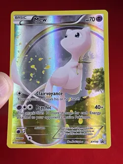 Mew XY110 BLACK STAR Promo Holo Pokemon ⭐NM⭐ - Image 5