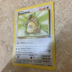 1999 Pokemon Jungle Kangaskhan Unlimited #21/64 Non-Holo Rare NM - Image 4