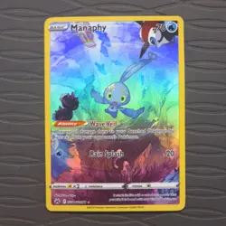 Manaphy GG06/GG70 Pokemon Crown Zenith Galarian Gallery Holo Rare Full Art NM - Image 1