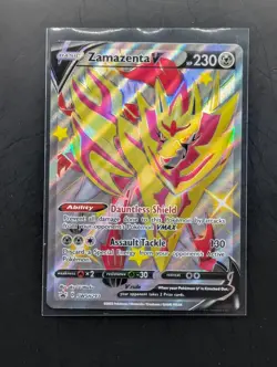 Zamazenta V (SWSH293) Black Star Promos - Pokemon - NM - Image 1