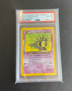 Dark Exeggutor 33/105 Neo Destiny 1st Edition - Pokemon PSA - NM-MT 8 - 70512110 - Image 1