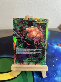 Roronoa Zoro OP06-118 SEC (English) One Piece Card Game - Image 1