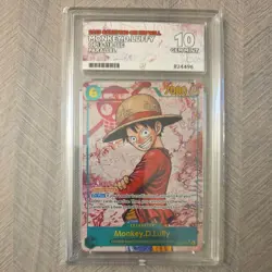 ACE 10 - One Piece - Monkey.D.Luffy - OP13-118 SEC Alt Art - English - Image 1