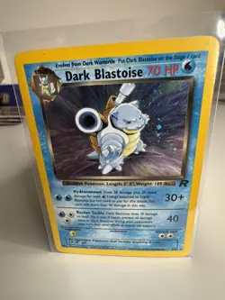 Pokemon TCG Dark Blastoise Team Rocket 3/82 Holo Card 2000 English - Image 1