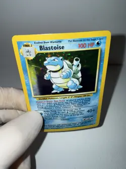 Pokemon Blastoise Base Set Holo Rare 2/102 English 1999 Card - Image 5