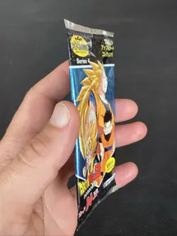 DBZ Series 4 Hero Booster Dragon Ball Z Pack CCG 2002 Japan Import 5 Card Pack - Image 5