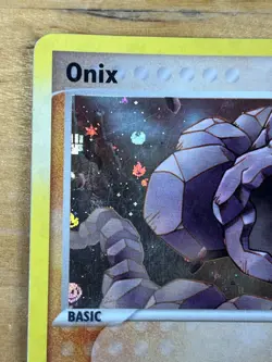 Onix 42/112 Reverse Holo Rare 2004 EX FireRed LeafGreen Pokemon TCG Card - Image 2