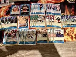 One Piece Card Game Op08 Purple/Blue Crocodile “Baroque Works” Constructed Deck - Image 3