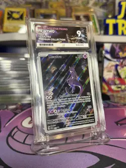 ACE 9 Mewtwo SVP 052 151 Ultra Premium Collection Promo Graded Card - Image 1