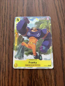 Franky ST29-010 Alt Art Starter Deck Promo One Piece Card English Egghead - Image 1