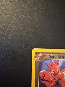 Dark Scizor Holo 9/105 Team Rocket WOTC Pokemon Card LP Vintage - Image 2