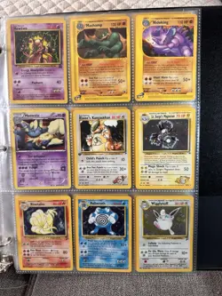 Binder Collection of Pokemon Cards Mostly Vintage Also Mixed Lots with Celebi Nm - Image 4