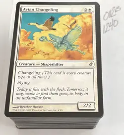 MTG Lorwyn COMMON COMPLETE SET LRW 141 cards NM, including 20 basic lands - Image 2