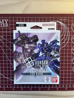 Gundam TCG Iron Bloom ST05 Starter Deck ENGLISH VERSION With Bonus Card - Image 1