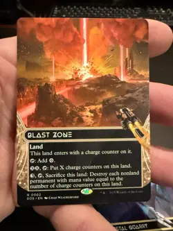 Blast Zone (0002) (Borderless) Edge of Eternities: Stellar Sights Regular - Image 1