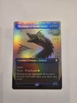 The Unagi of Kyoshi Island (Borderless) Avatar: The Last Airbender Foil - Image 1