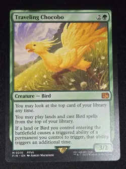 Traveling Chocobo Magic The Gathering: Final Fantasy - Image 1