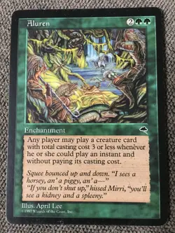 Aluren - Tempest - Reserved List - MTG - Image 1