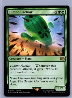 Jumbo Cactuar R FINAL FANTASY 191 NM - MTG - Image 1