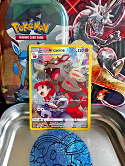 Pokemon TCG Hisuian Arcanine Trainer Gallery TG08/TG30 SWSH Lost Origin - Image 1