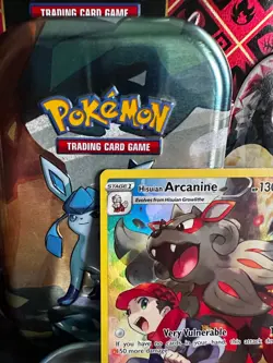 Pokemon TCG Hisuian Arcanine Trainer Gallery TG08/TG30 SWSH Lost Origin - Image 2