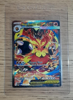 Pokemon TCG Mega Emboar Ex SIR 273/217 Ascending Heroes Pack Fresh Mint 🔥 - Image 1