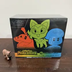 Pokemon S&V Paldea Evolved Pokemon Center ETB Elite Trainer Box SEALED #1 - Image 1