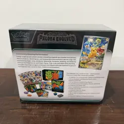Pokemon S&V Paldea Evolved Pokemon Center ETB Elite Trainer Box SEALED #1 - Image 3