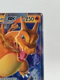 Pokemon TCG S&M Hidden Fates Charizard GX SM211 Black Star Promo - Image 2