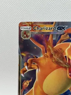 Pokemon TCG S&M Hidden Fates Charizard GX SM211 Black Star Promo - Image 3
