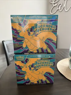 2x Pokemon Mega Evolution Ascended Heroes ETB Elite Trainer Box - New & Sealed - Image 1