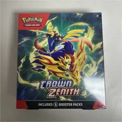 Pokemon Crown Zenith Booster Bundle Box with 6 Booster Packs - Image 1