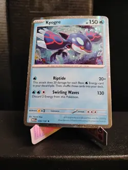 Pokemon Kyogre 34/132 Cosmo Holo Promo English NM - Image 1