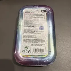 Pokemon TCG Scarlet & Violet Prismatic Evolutions Mini Tin (Leafeon) Sealed - Image 2